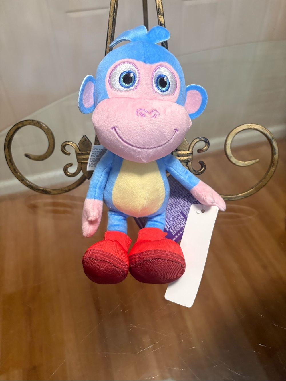 Beanie Baby Boots the Monkey Dora the Explorer Character  9 inch Tall